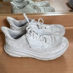 Hoka All-White Men’s/Unisex Running Shoes
